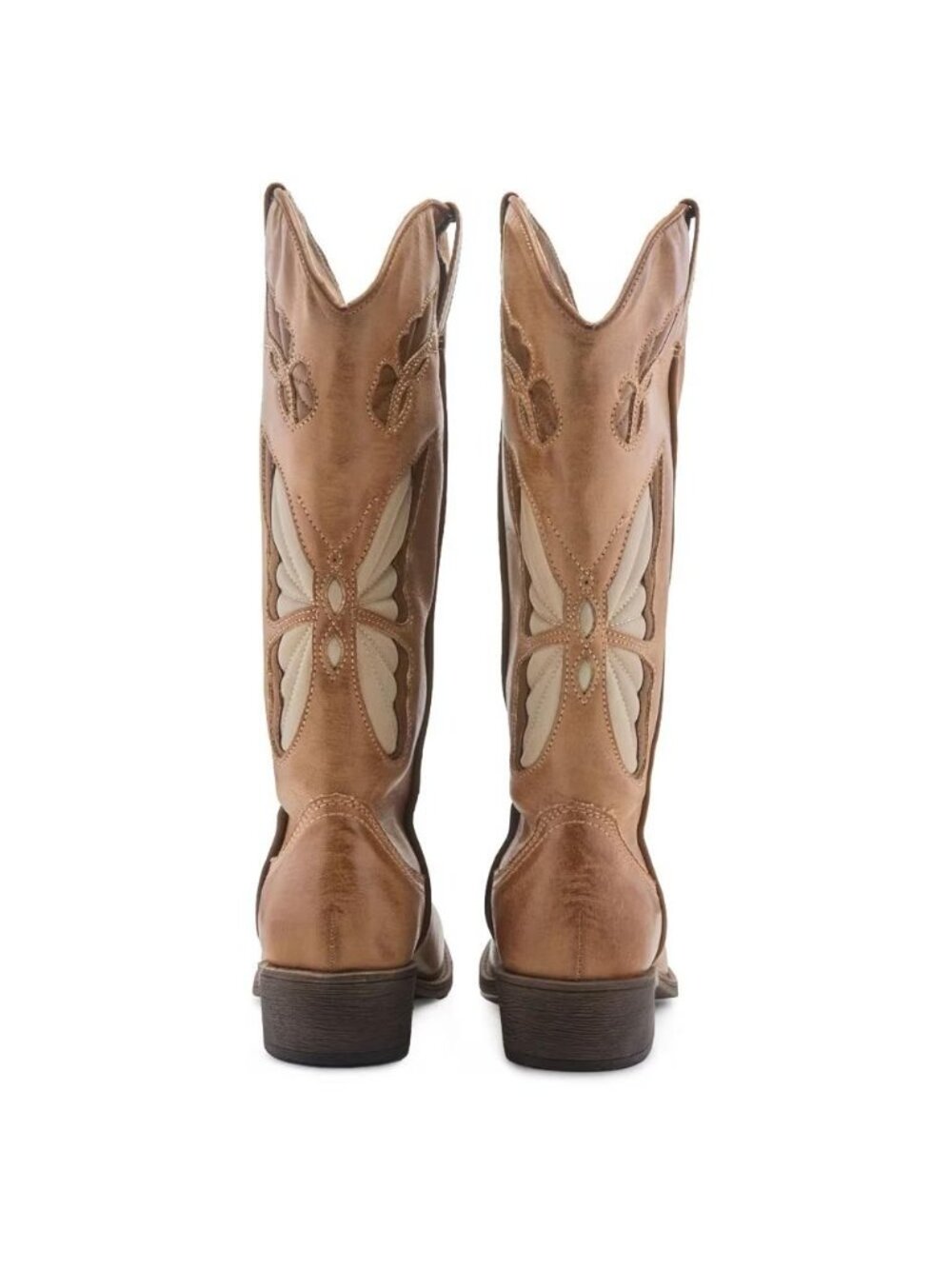Coconuts by Matisse Monarch western cowboy boots butterfly Women Size 8 M New - Picture 5 of 6